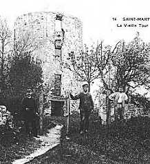 Saint-Martin-du-Tertre, carte postale vers 1910